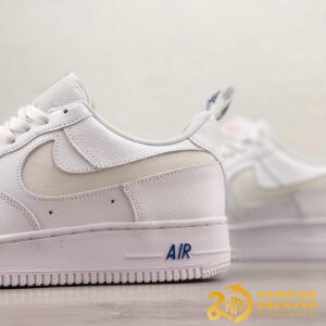 Giày Nike Air Force 1 Low Reflective Swoosh White Blue (5)