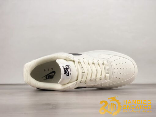 Giày Nike Air Force 1 Low Rice White Black Dark Grey (8)