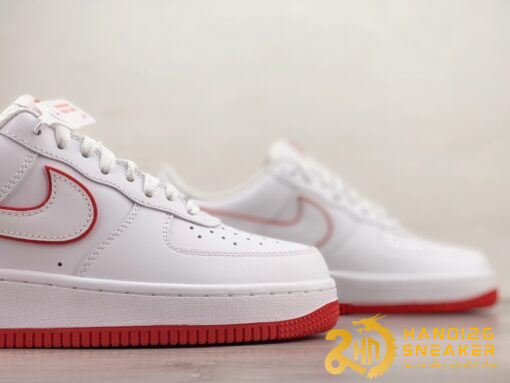 Giày Nike Air Force 1 Low Surfaces In White And Picante Red (3)