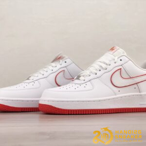Giày Nike Air Force 1 Low Surfaces In White And Picante Red (5)