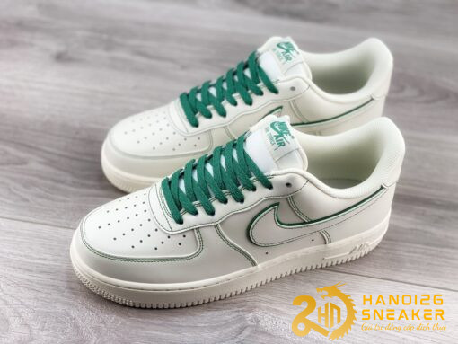 Giày Nike Air Force 1 Low White Dark Green 315122 505 (1)