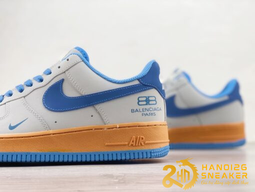 Giày Nike Air Force 1 Low X Balenciaga Paris Blue (6)