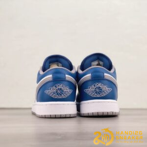 Giày Nike Air Jordan 1 Low GS True Blue Cement 553560 412 (4)