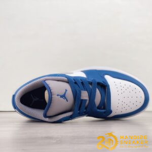 Giày Nike Air Jordan 1 Low GS True Blue Cement 553560 412 (7)