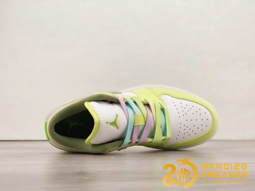 Giày Nike Air Jordan 1 Low Green Sail FD9906 131 (4)