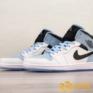 Giày Nike Air Jordan 1 Mid SE White Ice Blue (7)