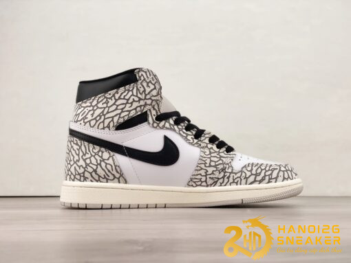 Giày Nike Air Jordan 1 Retro High OG White Cement DZ5485 052 (2)