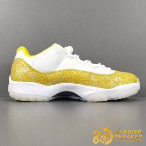Giày Nike Air Jordan 11 Retro Low 'Yellow Snakeskin' Like Auth (1)