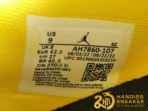 Giày Nike Air Jordan 11 Retro Low 'Yellow Snakeskin' Like Auth (10)
