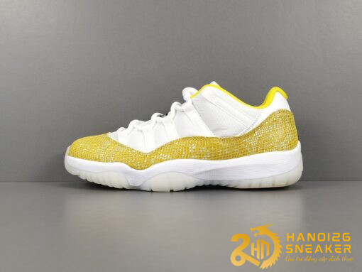 Giày Nike Air Jordan 11 Retro Low 'Yellow Snakeskin' Like Auth