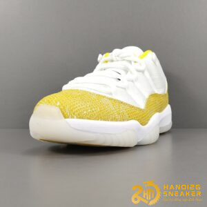 Giày Nike Air Jordan 11 Retro Low 'Yellow Snakeskin' Like Auth (6)