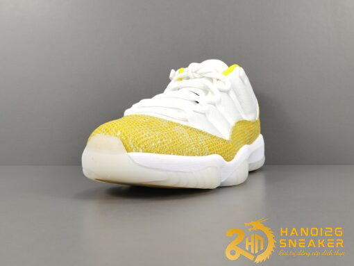 Giày Nike Air Jordan 11 Retro Low 'Yellow Snakeskin' Like Auth (6)