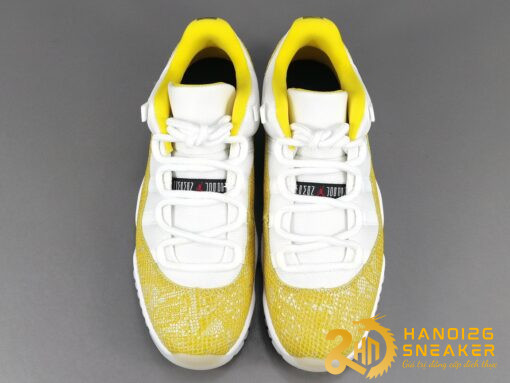 Giày Nike Air Jordan 11 Retro Low 'Yellow Snakeskin' Like Auth (7)