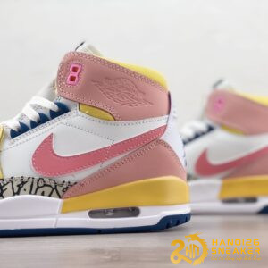 Giày Nike Air Jordan Legacy 312 White Coral Pink French Blue (4)