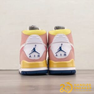 Giày Nike Air Jordan Legacy 312 White Coral Pink French Blue (7)