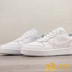 Giày Nike Court Borough Low 2 GS Triple White (5)