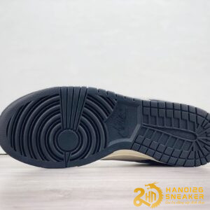 Giày Nike Dunk Low LX Black Suede Team Gold (4)