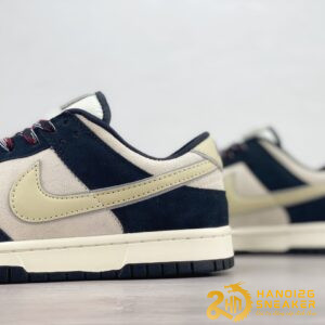 Giày Nike Dunk Low LX Black Suede Team Gold (8)