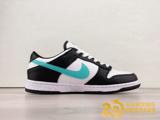 Giày Nike Dunk Low Multiple Swooshes White Washed Teal (3)
