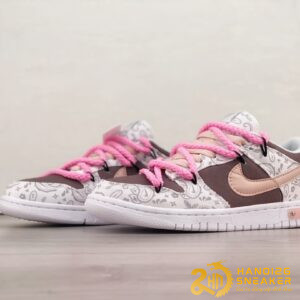 Giày Nike Dunk Low Pink White Paisley DJ9955 100 (8)