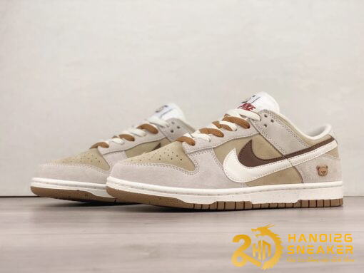 Giày Nike Dunk Low SE 85 Double Medium Curry Bear (2)