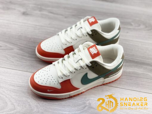 Giày Nike Dunk Low UNEFEATED Orange Green FC1688 500 (1)