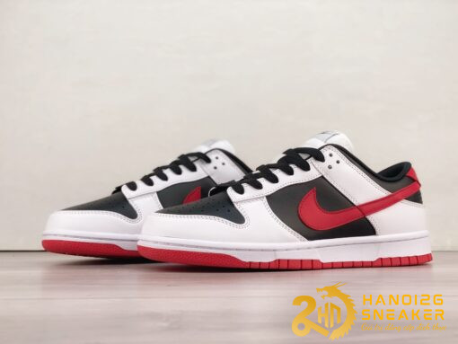 Giày Nike Dunk Low White Black Red FD9762 061 (4)