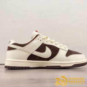 Giày Nike SB Dunk Low Coffee Cream White Red DN0068 226 (5)