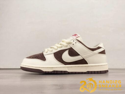 Giày Nike SB Dunk Low Coffee Cream White Red DN0068 226