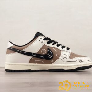 Giày Nike SB Dunk Low PS5 Brown White Cực Đẹp (4)