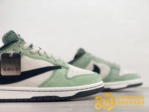 Giày Nike SB Dunk Low Playstatlon Green White Black (2)