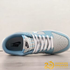 Giày Nike SB Dunk Low Retro Fleece Swoosh Worn Blue (2)