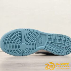 Giày Nike SB Dunk Low Retro Fleece Swoosh Worn Blue (4)