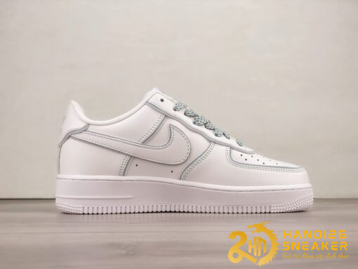 Giày Stussy X Nike Air Force 1 Low Ice Blue White (3)