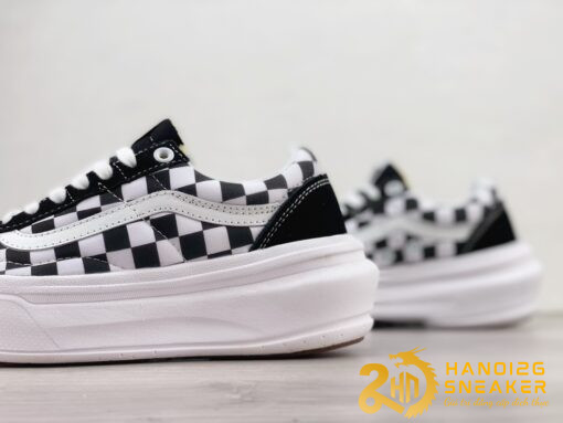 Giày Vans Old Skool Overt CC Caro Black White (2)