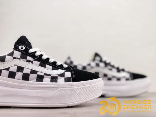 Giày Vans Old Skool Overt CC Caro Black White (3)