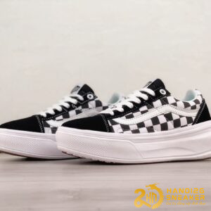 Giày Vans Old Skool Overt CC Caro Black White (4)