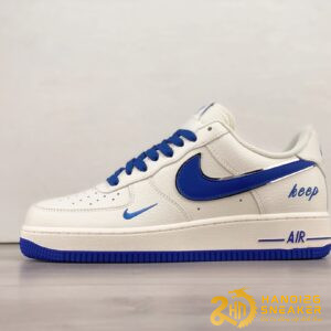 Nike Air Force 1 07 Low Keep Fresh Beige Light Blue Sliver
