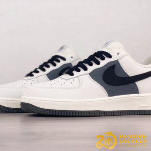 Giày Nike Air Force 1 Low White Black Grey CL2026 113 (4)