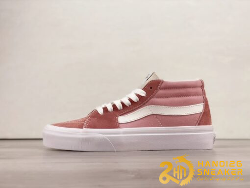 Giày Vans Sk8 Mid Pink Unisex Rose Red VN0A3WM360D