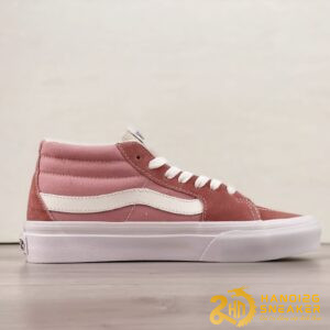 Giày Vans Sk8 Mid Pink Unisex Rose Red VN0A3WM360D (6)