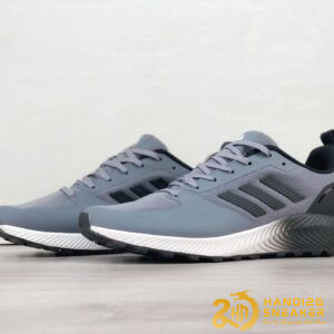 Bộ Sư Tập Giày Adidas Runfalcon 2 Grey Black GW4056 (10)
