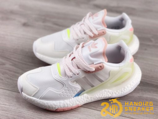 Giày Adidas Day Jogger Cloud White Glow Pink (6)
