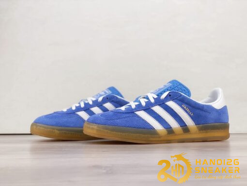Giày Adidas Gazelle Indoor Blue Fusion Gum (4)