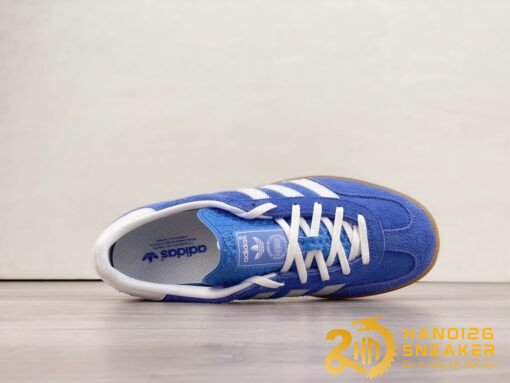 Giày Adidas Gazelle Indoor Blue Fusion Gum (5)