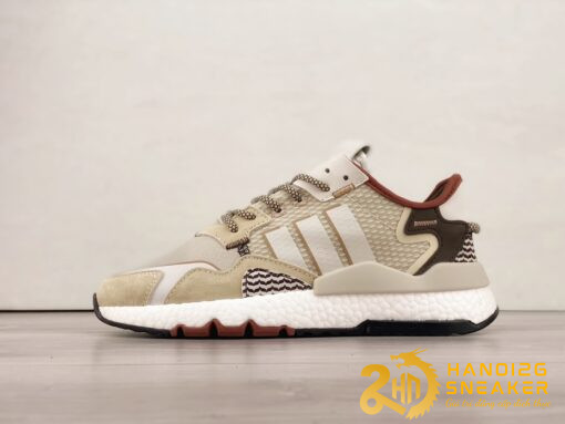 Giày Adidas Nite Jogger Beige Light Brown