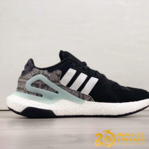 Giày Adidas Nite Jogger Boost Black Grey Blue (4)