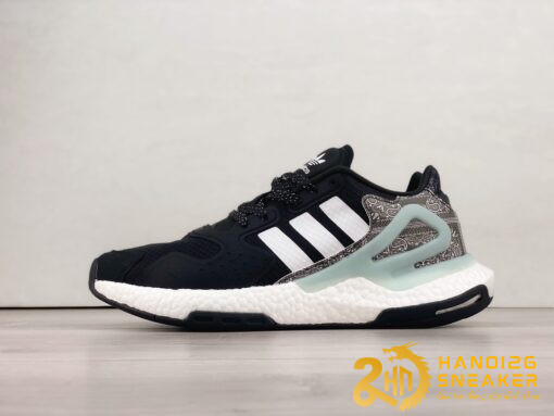 Giày Adidas Nite Jogger Boost Black Grey Blue