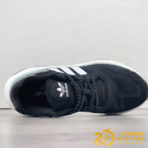 Giày Adidas Nite Jogger Boost Black Grey Blue (8)