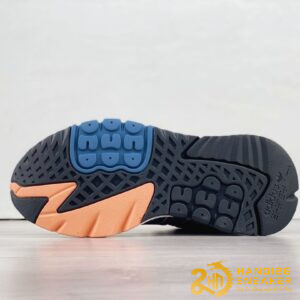 Giày Adidas Nite Jogger Boost Brown Dark Blue (8)